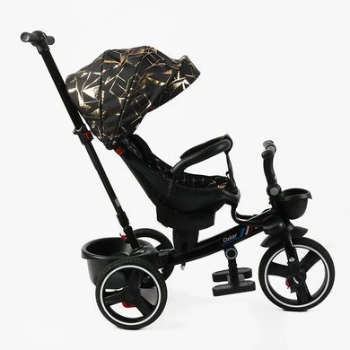 Велосипед трехколесный с родительской ручкой, легкий, поворотное сиденье, Best Trike Oscar 6390/16-098