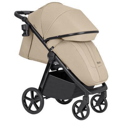 Коляска прогулянкова CARRELLO Bravo SL CRL-5520 Sand Beige 2024, бежева, візочок Карелло Браво