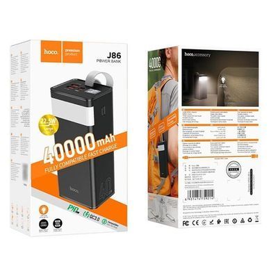 Повербанк Power Bank HOCO J86 40000 mAh Швидка зарядка!