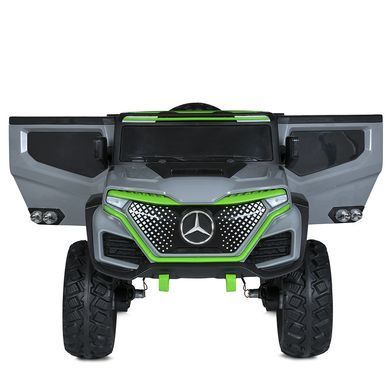 Электромобиль детский джип внедорожник Mercedes с мягким сидением (M 5912EBLR-11)
