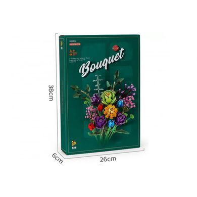 Конструктор "Букет цветов", 999 деталей, 655001