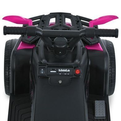 Дитячий електромобіль, квадроцикл, каталка-толокар мотор 1*25W, музика, UCB, M 6125EBLR-8