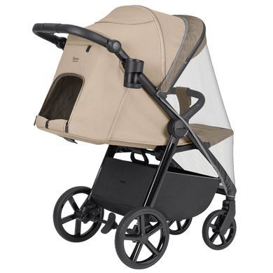 Коляска прогулянкова CARRELLO Bravo SL CRL-5520 Sand Beige 2024, бежева, візочок Карелло Браво