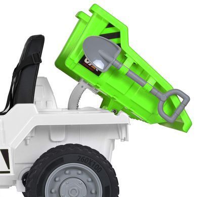 Электромобиль детский грузовик с мягким сидением (JS3198EBLR-1)