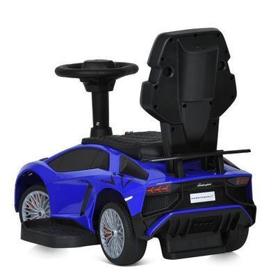 Электромобиль детский Lamborghini, машина с мотором 25W, музыка-UCB, M 5777EBL-4