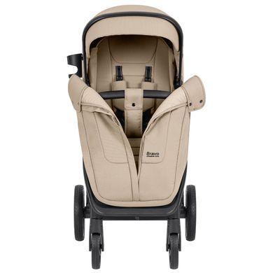 Коляска прогулянкова CARRELLO Bravo SL CRL-5520 Sand Beige 2024, бежева, візочок Карелло Браво