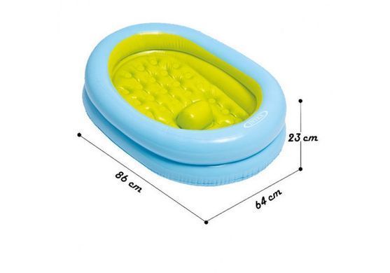 Басейн дитячий Intex 48421, "Baby Bath Tube Set" 86*64*23 см