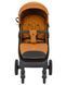 Коляска прогулянкова Carrello Bravo NF 2024 CRL-5512 Amber Orange, помаранчева, візочок Карелло Браво, надувні колеса