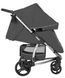 Коляска универсальная 2 в 1, CARRELLO Vista CRL-6501/1 2in1 Steel Grey, серая, Карелло Виста