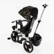 Велосипед трехколесный с родительской ручкой, легкий, поворотное сиденье, Best Trike Oscar 6390/16-098