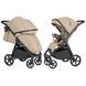 Коляска прогулянкова CARRELLO Bravo SL CRL-5520 Sand Beige 2024, бежева, візочок Карелло Браво