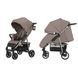 Коляска прогулянкова, візочок Carrello Echo CRL-8508 Camel Beige, бежева, Карелло Ечо, до 22 кг, UPF 50+