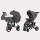 Коляска универсальная 2 в 1, CARRELLO Vista CRL-6501/1 2in1 Steel Grey, серая, Карелло Виста