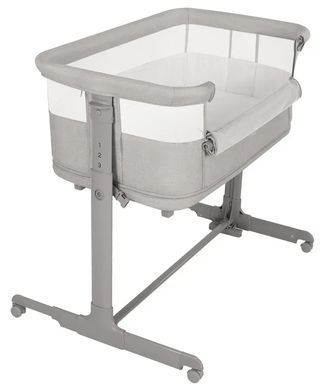 Детская приставная кровать - манеж 3в1 CARRELLO Picto CRL-16506 Tao Grey