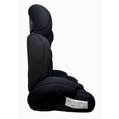 Автокрісло дитяче з бустером, група 1-2-3 (вага 9-36кг), Kaya Pulse PP-1240 Melange Black