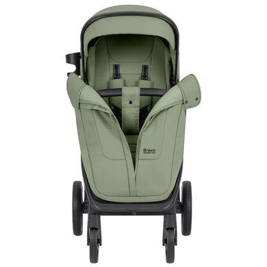 Коляска прогулянкова CARRELLO Bravo SL CRL-5520 Fruit Green 2024, зелена, візочок Карелло Браво