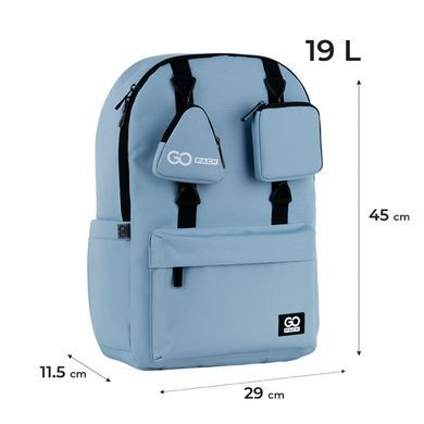 Рюкзак GoPack Education Teens 178 сіро-блакитний