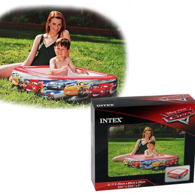 Детский надувной бассейн Intex для малышей, 57101 NP, 85*85*23см