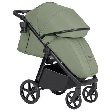 Коляска прогулянкова CARRELLO Bravo SL CRL-5520 Fruit Green 2024, зелена, візочок Карелло Браво