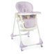 Стульчик для кормления Bambi, ремни безопасности, M 3233L Lilac