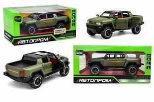 Автомодель металлическая, машинка АВТОПРОМ, 1:24 Hummer pickup truck, AP7738