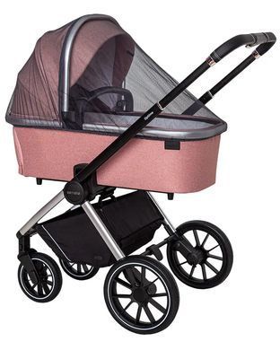 Коляска універсальна 2 в 1, візочок CARRELLO Optima CRL-6503 2in1 Hot Pink, рожева, Карелло Оптима