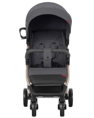 Коляска прогулочная Carrello Echo CRL-8508 Midnight Gray, серая, Карелло Эчо, до 22 кг, UPF 50+