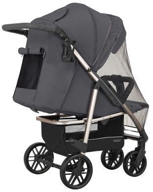Коляска прогулочная Carrello Echo CRL-8508 Midnight Gray, серая, Карелло Эчо, до 22 кг, UPF 50+