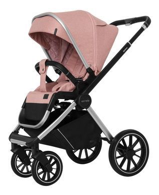 Коляска універсальна 2 в 1, візочок CARRELLO Optima CRL-6503 2in1 Hot Pink, рожева, Карелло Оптима