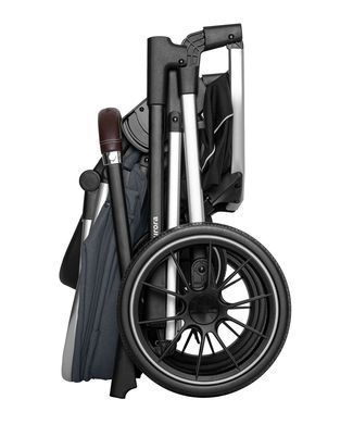 Коляска універсальна 2 в 1, CARRELLO Aurora CRL-6505 2in1 Carbon Grey, сіра, Карелло Аврора