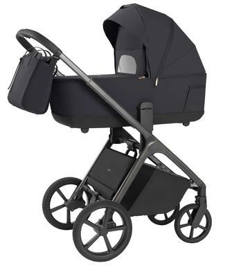 Коляска универсальная 2 в 1, CARRELLO Vector CRL-6551 2в1 Shadow Black, черная, Карелло Вектор
