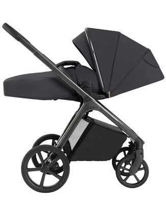 Коляска универсальная 2 в 1, CARRELLO Vector CRL-6551 2в1 Shadow Black, черная, Карелло Вектор