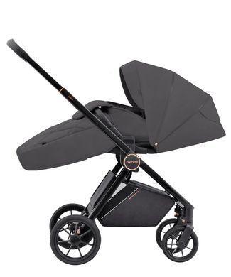 Коляска універсальна 2 в 1, CARRELLO Ultra CRL-6525 2 в1 Sonic Grey, сіра, візок Карелло Ультра 2024