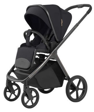 Коляска универсальная 2 в 1, CARRELLO Vector CRL-6551 2в1 Shadow Black, черная, Карелло Вектор
