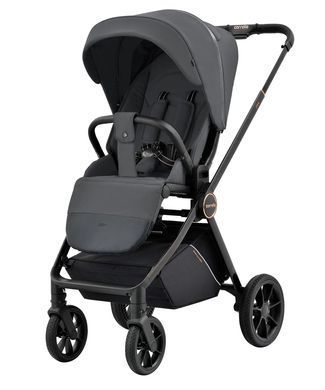 Коляска універсальна 2 в 1, CARRELLO Ultra CRL-6525 2 в1 Sonic Grey, сіра, візок Карелло Ультра 2024