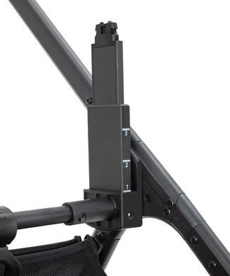 Коляска универсальная 2 в 1, CARRELLO Vector CRL-6551 2в1 Shadow Black, черная, Карелло Вектор