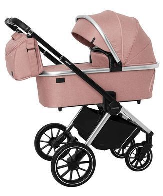 Коляска універсальна 2 в 1, візочок CARRELLO Optima CRL-6503 2in1 Hot Pink, рожева, Карелло Оптима