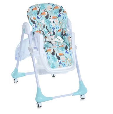 Стульчик для кормления Bambi, ремни безопасности, M 3233 Toucan Mint