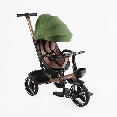 Велосипед трехколесный с родительской ручкой, легкий, поворотное сиденье, Best Trike Oscar 6390/79-404