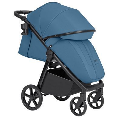 Коляска прогулянкова CARRELLO Bravo SL CRL-5520 Cobalt Blue 2024, синя, візочок Карелло Браво
