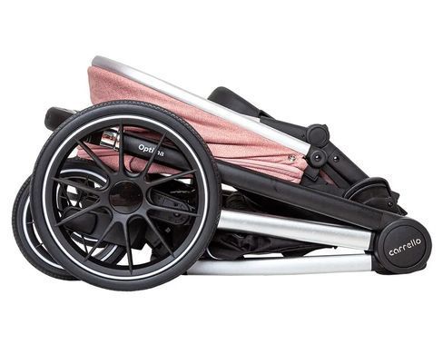Коляска універсальна 2 в 1, візочок CARRELLO Optima CRL-6503 2in1 Hot Pink, рожева, Карелло Оптима