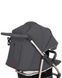 Коляска прогулочная Carrello Echo CRL-8508 Midnight Gray, серая, Карелло Эчо, до 22 кг, UPF 50+