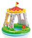 Детский надувной бассейн Intex "Королевский дворец" с навесом для малышей, 57122, 122*122см
