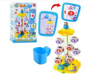 Водопад для купания Aqua Toys. Автокосмодром. Детская игрушка для ванной, M 2225 U/R