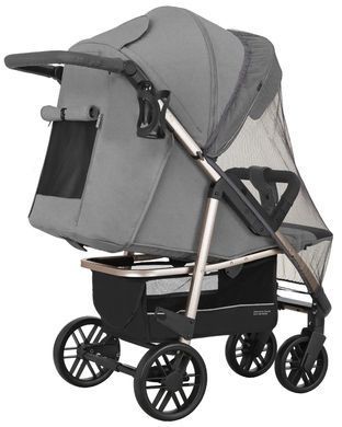Коляска прогулянкова, візочокCarrello Echo CRL-8508 Rhino Gray, світло-сіра, Карелло Ечо, до 22 кг, UPF 50+