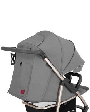 Коляска прогулянкова, візочокCarrello Echo CRL-8508 Rhino Gray, світло-сіра, Карелло Ечо, до 22 кг, UPF 50+