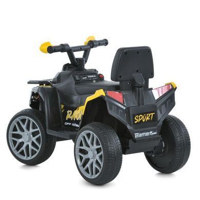 Дитячий електромобіль, квадроцикл, каталка-толокар мотор 1*25W, музика, UCB, M 6125EBLR-6