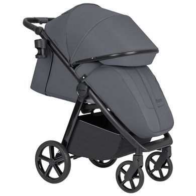 Коляска прогулянкова CARRELLO Bravo SL CRL-5520 Deep Grey 2024, сіра, візочок Карелло Браво