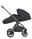 Коляска універсальна 2 в 1, CARRELLO Ultra CRL-6525 2 в1 Night Black, чорна, візок Карелло Ультра 2024