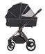 Коляска універсальна 2 в 1, CARRELLO Ultra CRL-6525 2 в1 Night Black, чорна, візок Карелло Ультра 2024